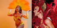 'Houve uma exig&ecirc;ncia para que a passagem de coroa n&atilde;o acontecesse': poss&iacute;vel chegada de Anitta muda ritual da Grande Rio que Paolla Oliveira fez com Virg&iacute;nia. Foto: Divulga&ccedil;&atilde;o, Julia Bandeira/BrazilNews / Purepeople
