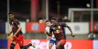 Henry Mosquera, jogador do Red Bull Bragantino. Foto: Ari Ferreira/Red Bull Bragantino / Esporte News Mundo