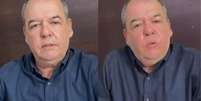 F&aacute;bio Couto publicou um v&iacute;deo nas redes sociais no qual pede que as autoridades tomem provid&ecirc;ncias contra o filho  Foto: Reprodu&ccedil;&atilde;o/Redes sociais 