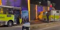 Acidente aconteceu durante a madrugada deste s&aacute;bado, 5  Foto: Reprodu&ccedil;&atilde;o/X/@Thurblackbus