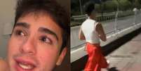 Jo&atilde;o Victor Gon&ccedil;alves, int&eacute;rprete de Mau Mau em 'Quem Ama Cuida', se emocionou ao falar sobre o epis&oacute;dio de homofobia que sofreu enquanto seguia para o primeiro dia do Rock in Rio  Foto: Reprodu&ccedil;&atilde;o/Redes sociais 