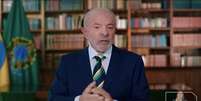 Lula durante pronunciamento na TV por ocasi&atilde;o do 7 de Setembro  Foto: Reprodu&ccedil;&atilde;o/TV / Estad&atilde;o