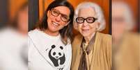 Christiane Torloni recebe visita de Fernanda Montenegro em apresenta&ccedil;&atilde;o de &lsquo;Dois de N&oacute;s&rsquo;  Foto: Reprodu&ccedil;&atilde;o/Instagram @christorloni / Estad&atilde;o