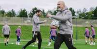 Atividade de preparação do Porto antes de encarar o City - Foto: Divulgação / Jogada10