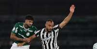 Barboza foi expulso no fim da partida entre Botafogo x Palmeiras &ndash;  Foto: Cesar Greco / Palmeiras / Jogada10