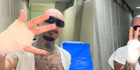 O posicionamento oficial do Rock in Rio sobre streamer que perdeu um dedo ao pular grade em área restrita.  Foto: Reprodução/Instagram / Purepeople