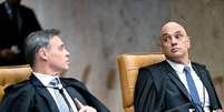 Mendonça e Moraes são pivôs da crise sem precedentes no Supremo  Foto: Getty Images / BBC News Brasil