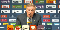 Ancelotti anunciou a lista de convocados   Foto: Reprodu&ccedil;&atilde;o/Youtube/CBF