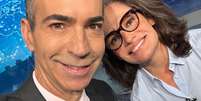 C&eacute;sar Tralli foi o escolhido para mediar o debate presidencial na Globo, apesar de Renata Vasconcellos ser a &acirc;ncora veterana do 'JN'  Foto: Reprodu&ccedil;&atilde;o