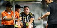Tomás Cuello sofreu uma entorse na vitória sobre o Athletic   Foto: Pedro Souza/Atlético-MG / Esporte News Mundo