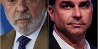 Pesquisa Quaest: Lula tem 36% das inten&ccedil;&otilde;es de voto no 1&ordm; turno, Fl&aacute;vio Bolsonaro, 31%  Foto: Reuters