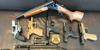 Sete armas de Mario Frias s&atilde;o apreendidas pela PF em opera&ccedil;&atilde;o sobre 'Dark Horse'  Foto: Divulga&ccedil;&atilde;o/PF