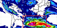 Previs&atilde;o de chuva acumulada vai at&eacute; o final de sexta-feira Foto: Reprodu&ccedil;&atilde;o/Inmet