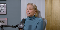 A atriz Sharon Stone participou do podcast Breakdown  Foto: Reprodução/Youtube