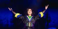 Demi Lovato em show no The Town 2023  Foto: Tenho Mais Discos Que Amigos!
