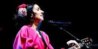 Cantora brasileira levou seus grandes sucessos ao palco em Roma Foto: ANSA / Ansa - Brasil