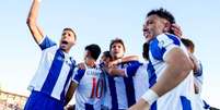 Andr&eacute; Silva festeja seu gol na vit&oacute;ria sobre o Casa Pia, fora de casa - Foto: Divulga&ccedil;&atilde;o/Porto / Jogada10