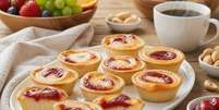 tortinha de queijo com goiabada. Foto: Sa&uacute;deLAB