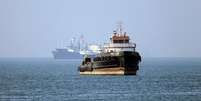 Embarca&ccedil;&atilde;o foi atingida nas proximidades das ilhas de Hengam e Qeshm  Foto: ANSA / Ansa - Brasil