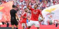 Benfica e Gil Vicente mediram for&ccedil;as neste domingo (13), pelo Campeonato Portugu&ecirc;s - Foto: Divulga&ccedil;&atilde;o / SL Benfica / Jogada10