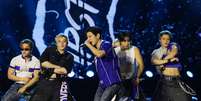 Show da banda Stray Kids no Palco Mundo: primeiro headliner do K-pop no Rock in Rio  Foto: Pedro Kirilos/Estadão / Estadão