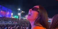 Sabrina Sato curte show de Demi Lovato no Rock in Rio  Foto: Reprodução/Instagram