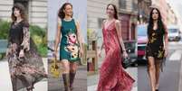 Vestidos florais ganham vers&otilde;es modernas para a primavera; veja 6 modelos que est&atilde;o em alta e inspire Foto: se para atualizar os looks - Reprodu&ccedil;&atilde;o: Edward Berthelot/305pics /Jeremy Moeller&nbsp; / Bons Fluidos