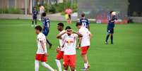 Vitor Teixeira, jogador do time sub-17 do Red Bull Bragantino. Foto: Bruno Sousa/Red Bull Bragantino / Esporte News Mundo