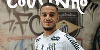Santos oficializa contrata&ccedil;&atilde;o de Coutinho Foto: Reprodu&ccedil;&atilde;o @santosfc via Inst / Estad&atilde;o