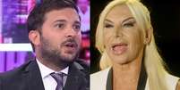 Diego Brancatelli e Yanina Zilli: um homem pode criticar a apar&ecirc;ncia f&iacute;sica de uma mulher mais velha?  Foto: Reprodu&ccedil;&atilde;o