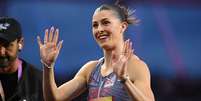 'Sydney Sweeney, esta é a aparência das mulheres no esporte', declarou a corredora Amy Hunt sobre o anúncio  Foto: Getty Images / BBC News Brasil