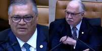 Dino e Fachin   Foto: Reprodu&ccedil;&atilde;o/STF