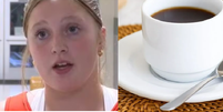 Aluna é suspensa por levar café para a sala no primeiro dia de aula nos EUA  Foto: Divulgação WWNY/Montagem Terra