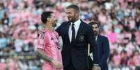 Messi abriu a contagem na vitória do Inter Miami, diante do Cruz Azul, pela decisão da Campeones Cup - Foto: JC Ruiz/Getty Images / Jogada10