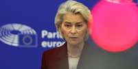 A presidente da Comiss&atilde;o Europeia, Ursula von der Leyen  Foto: ANSA / Ansa - Brasil
