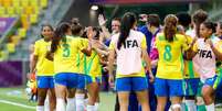 T&eacute;cnica Camilla Orlando deve manter o time que eliminou os EUA nas quartas - Foto: Luciana Vermell/CBF / Jogada10