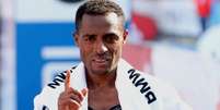 Bekele cravou 2:01:41 em 2019 em Berlim (Foto: Fernanda Paradizo) Foto: Divulgação / Contra-Relógio