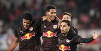 Jogadores do Red Bull Bragantino. Foto: Ari Ferreira/Red Bull Bragantino / Esporte News Mundo