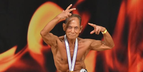 Toshisuke Kanazawa come&ccedil;ou a competir na juventude e agora, aos 90 anos, segue na ativa  Foto: Reprodu&ccedil;&atilde;o/Instagram/@toshisuke.kanazawa
