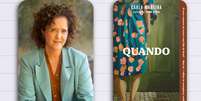 O novo livro de Carla Madeira, "Quando", chegou em agosto &agrave;s livrarias do Brasil e est&aacute; sendo lan&ccedil;ado semana que vem no mercado portugu&ecirc;s, pela Particular Editora. Fotomontagem com a escritora Carla Madeira e a capa do seu novo livro: "Quando"  Foto: &copy; Marcia Charnizon/ Particular Editora / RFI
