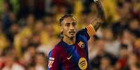 Raphinha é o artilheiro do Campeonato Espanhol com 12 gols –  Foto: Marc Graupera / FC Barcelona / Jogada10