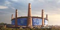 Projeto do Powerhouse Stadium, novo est&aacute;dio do Birmingham City, com capacidade para 62 mil torcedores - Foto: Reprodu&ccedil;&atilde;o / Jogada10