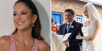 Brigadas? Ticiane Pinheiro revela motivo de aus&ecirc;ncia no casamento de Ana Hickmann  Foto: Contigo