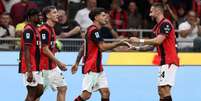 Christian Pulisic foi um dos destaques da vit&oacute;ria do Milan sobre o Lecce - Foto: Marco Luzzani/Getty Images / Jogada10