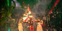 Anitta é coroada rainha de bateria na Grande Rio neste domingo, 20  Foto: Thiago Mattos/AgNews