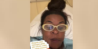 Cacau Prot&aacute;sio foi hospitalizada  Foto: Reprodu&ccedil;&atilde;o/Instagram 