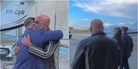 Rick e Bruno Avelar se encontraram horas antes do desaparecimento do helicóptero  Foto: Reprodução/Instagram/@ricksollo1