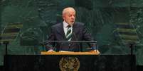 Lula discursa na ONU  Foto: Reuters / BBC News Brasil