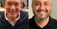 Ant&ocirc;nio Roberto N&oacute;brega de Ara&uacute;jo e Leopoldo Barros Teixeira eram o piloto e copiloto da aeronave que caiu em Santa Catarina  Foto: Reprodu&ccedil;&atilde;o/Redes Sociais