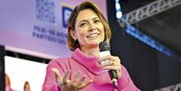 Michelle Bolsonaro (PL) foi eleita senadora pelo Distrito Federal  Foto: CartaCapital